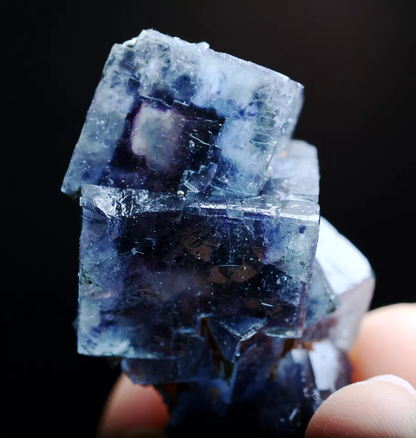 16gNatural Phantom Window Purple FLUORITE Mineral Specimen/Inner Mongolia China