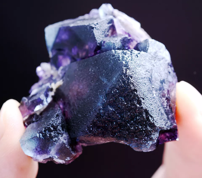 40g Natural Devil's Eye Purple FLUORITE Mineral Specimen/Inner Mongolia China