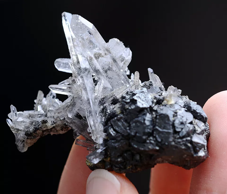 30g Natura Arsenopyrite & Crystal Cluster Mineral Specimen/Yaogangxian China