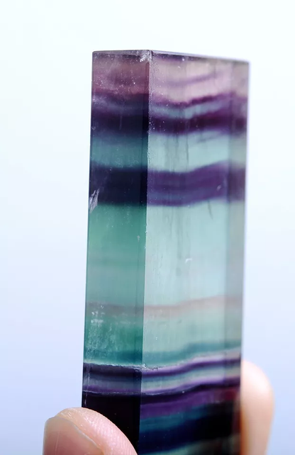 51g Natural Rare Variety healing  Gem Rainbow Fluorite Men & Women  Pendant