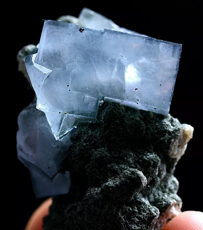 40g Natura Complete Clear Purple FLUORITE  Mineral Specimen / Yaogangxian China