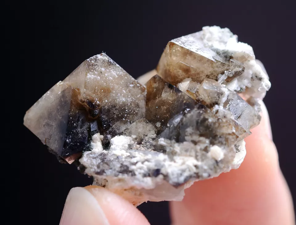 12g Natural Rare Scheelite & Crystal Mineral Specimen/ Yaogangxian China