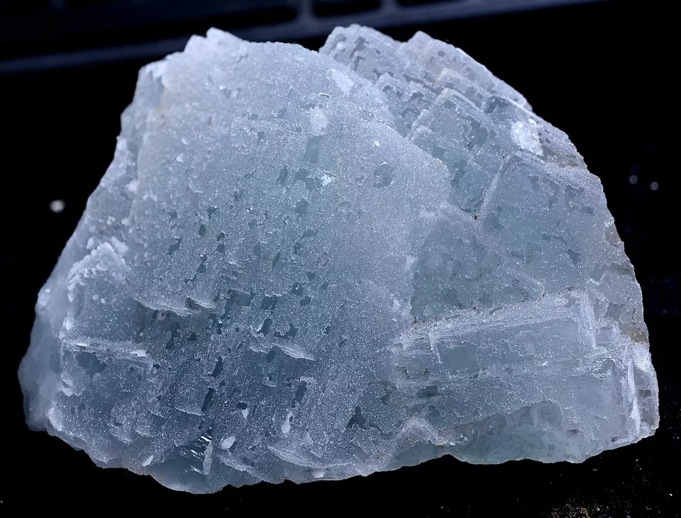 Natural Transparent Fluorite CRYSTAL CLUSTER Mineral Specimen  683.g