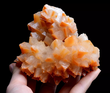 445g Natural New Varieties Yellow Tower Calcite Mineral Specimen/ China