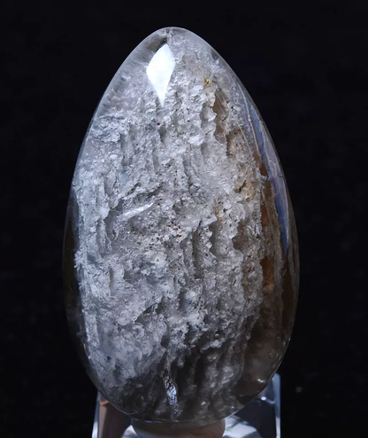 39.81g Natural Ghost White Thousand layer Phantom Quartz Crystal Pendant  Healin