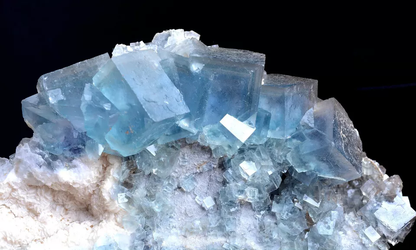 1788g Natural Clear Phantom Window Blue Cube Fluorite Mineral Specimen/China