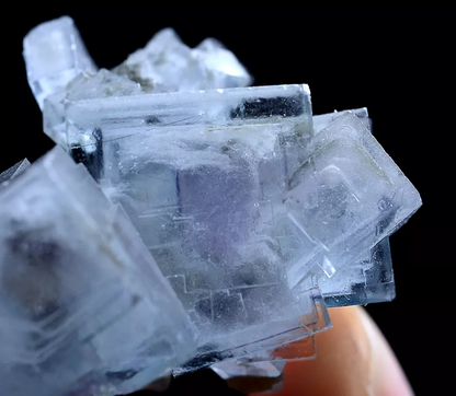 26g Natural Window Green & Purple Fluorite Mineral Specimen/Yaogangxian China