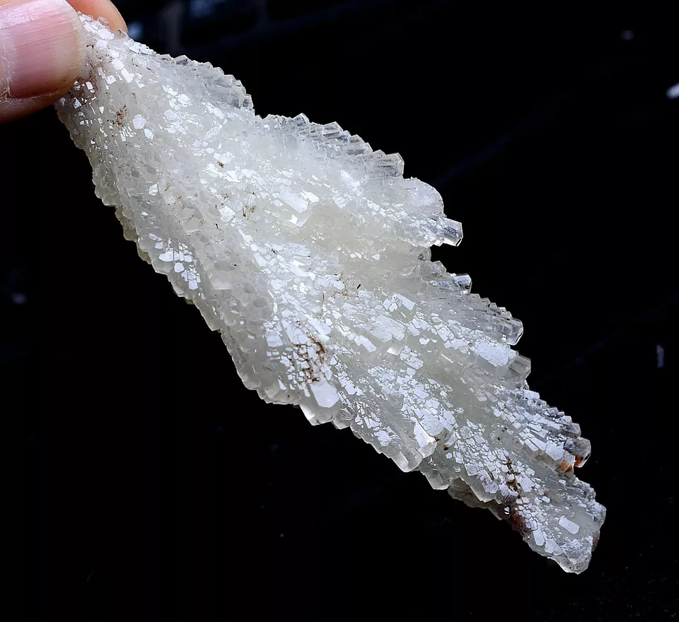 108g Natural Complete “Angel Wings” White Calcite Mineral Specimen/China