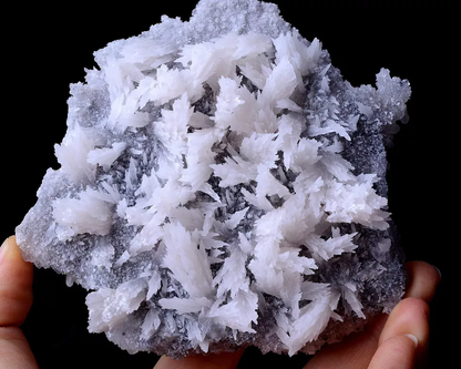 274gNewFind Double Sided Calcite CRYSTAL CLUSTER Mineral Specimen/Inner Mongolia