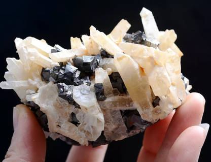 387g  Natural Rare Arsenopyrite Crystal Cluster Mineral Specimen /yaogangxian