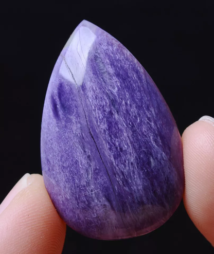 Genuine Natural Purple Charoite Crystal Adjustable Woman Pendant 36*23*9.5mm