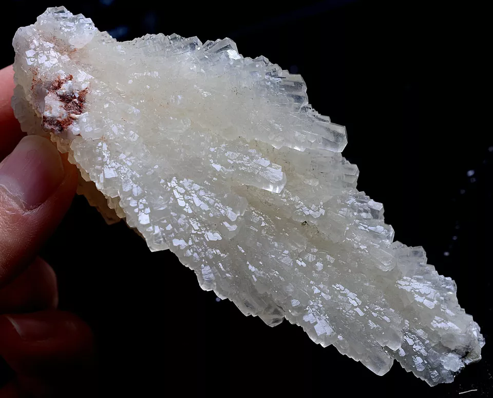 146.1g Natural Complete White Calcite “Angel Wings” Crystal Mineral Specimen